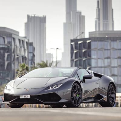 Lamborghini Huracan Spyder Grey