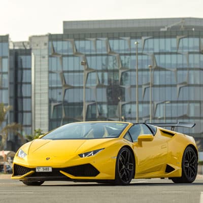 Lamborghini Huracan Spyder Yellow