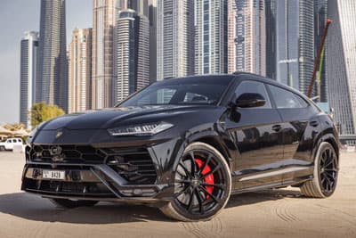 Black Lamborghini Urus