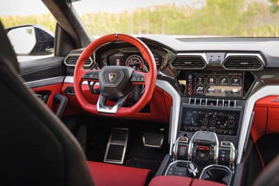 Black Lamborghini Urus