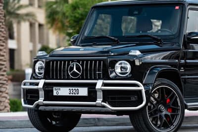 Black Mercedes G63 AMG
