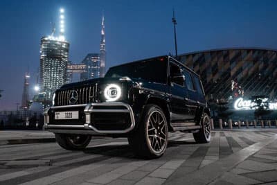 Black Mercedes G63 AMG