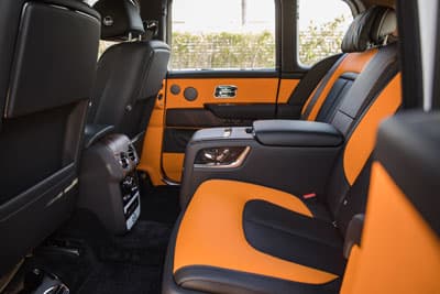 White Rolls Royce Cullinan