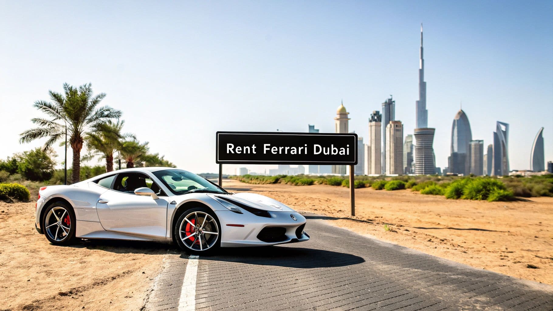 Your Guide to a Ferrari Car for Rent in Dubai